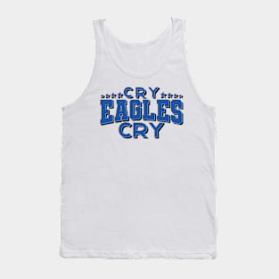 Cry Eagles Cry Football Funny Bird Eagle Tank Top